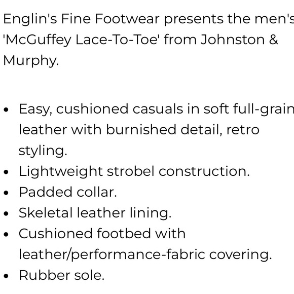 Johnston & Murphy Lace to Toe Brown Leather Sneaker EUC - Picture 4 of 7